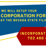Set up Nevada corporation for free offer.
